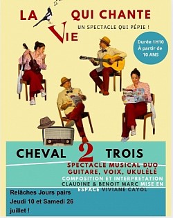 La vie qui chante ! JOURS PAIRS à 18h35: les 6-8-12-14-18-20-24