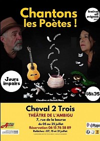 chantons les poètes !