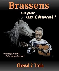 Brassens vu par un cheval